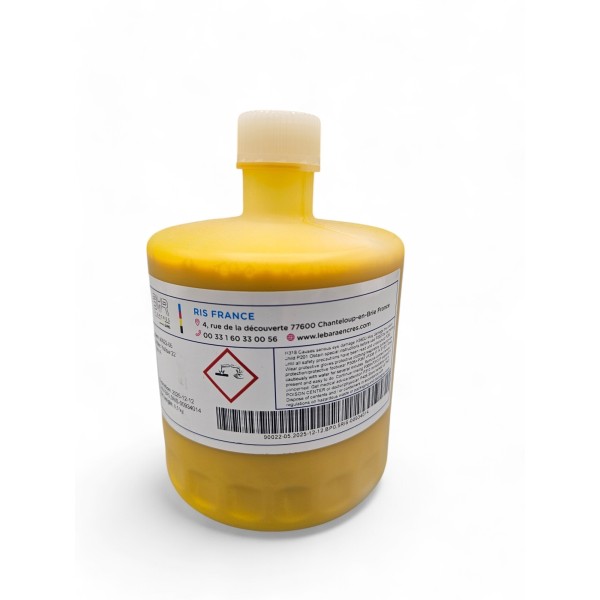 Yellow-22 Ink Rev-A 1/2 Liter Bottle