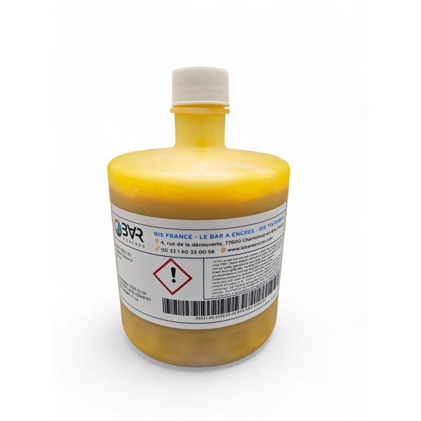 Yellow-21 Ink Rev-A 1/2 Liter Bottle